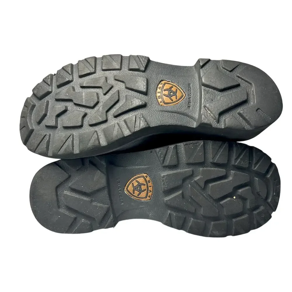 ARIAT Fatbaby Women’s Black Leather Round Toe Cowboy Cowgirl Western Boots 6.5 B - Picture 9 of 10